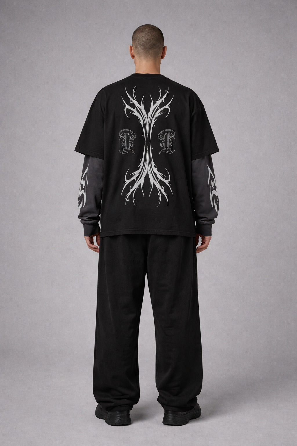 Dark Fortress LS Oversized Tee