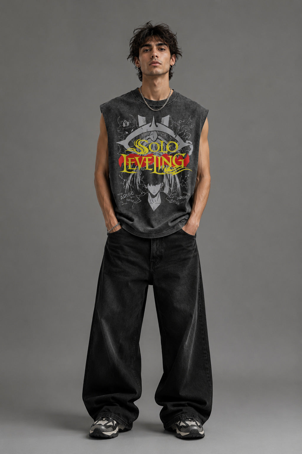 SOLO LEVELING VINTAGE VEST