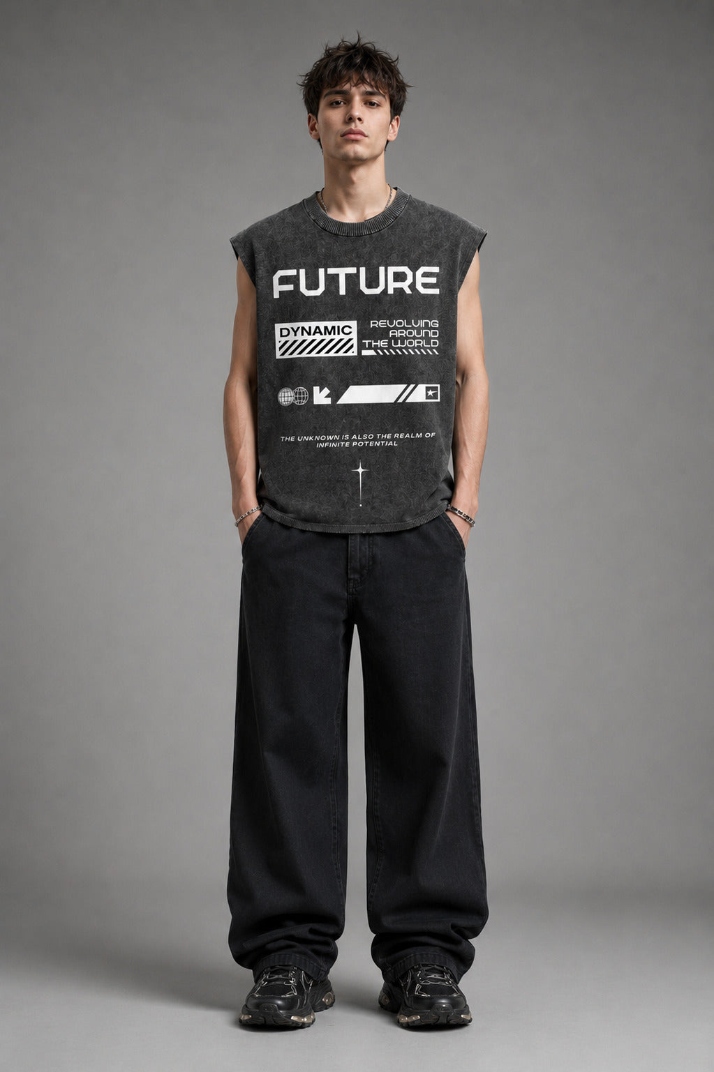 Future Designed Vintage Oversized Tank