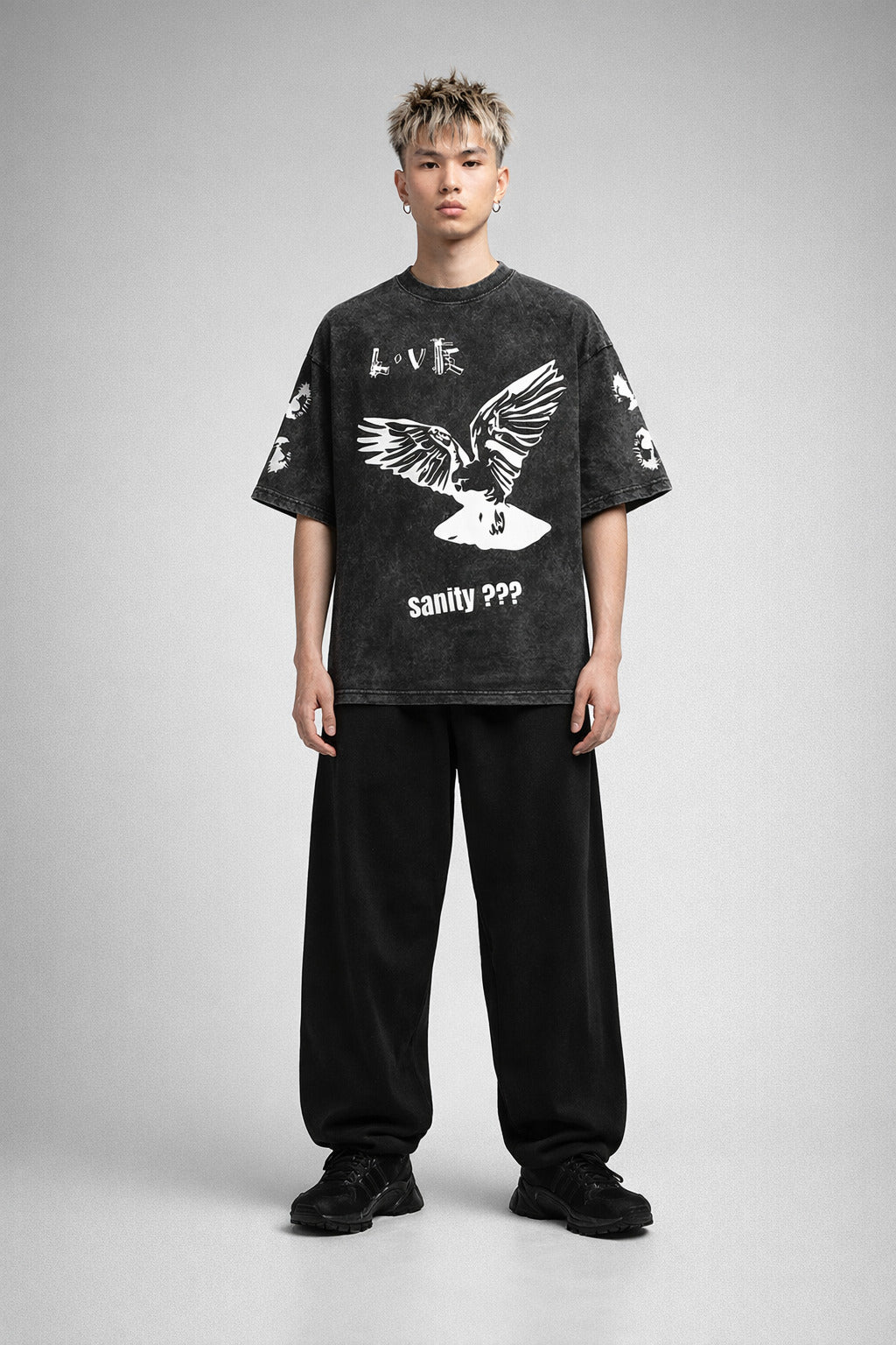 Almost Pure Designed Vintage Oversized Tee