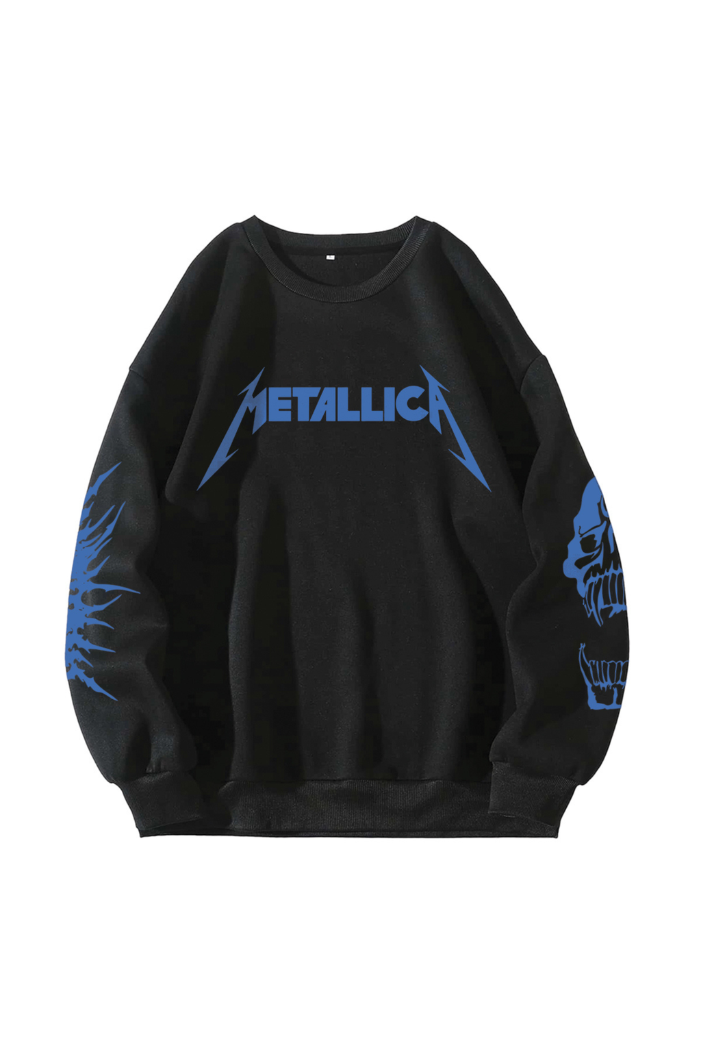Metallica Designed Oversized Sweatshirt