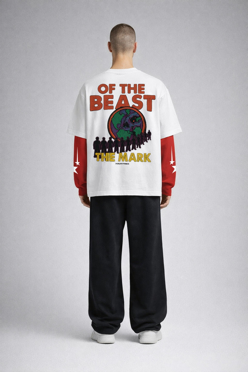 Of The Beast W&R LS Oversized Tee