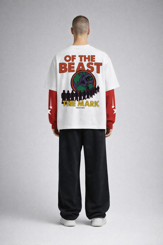 Of The Beast W&R LS Oversized Tee