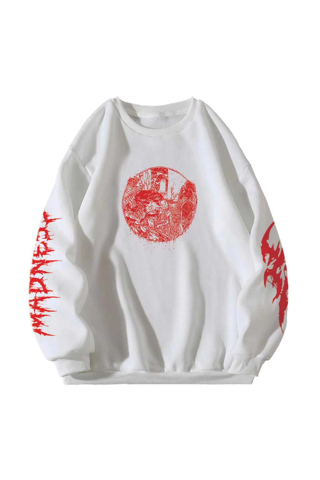 Madness Designed Oversized Sweatshirt
