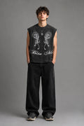 Blackspier Designed Vintage Oversized Vest