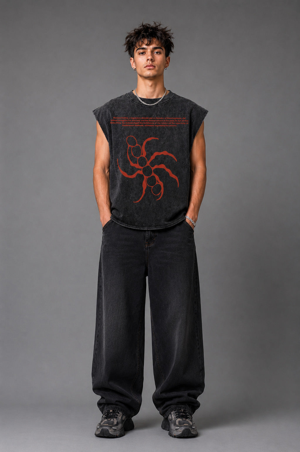Madara Designed Vintage Oversized Tank