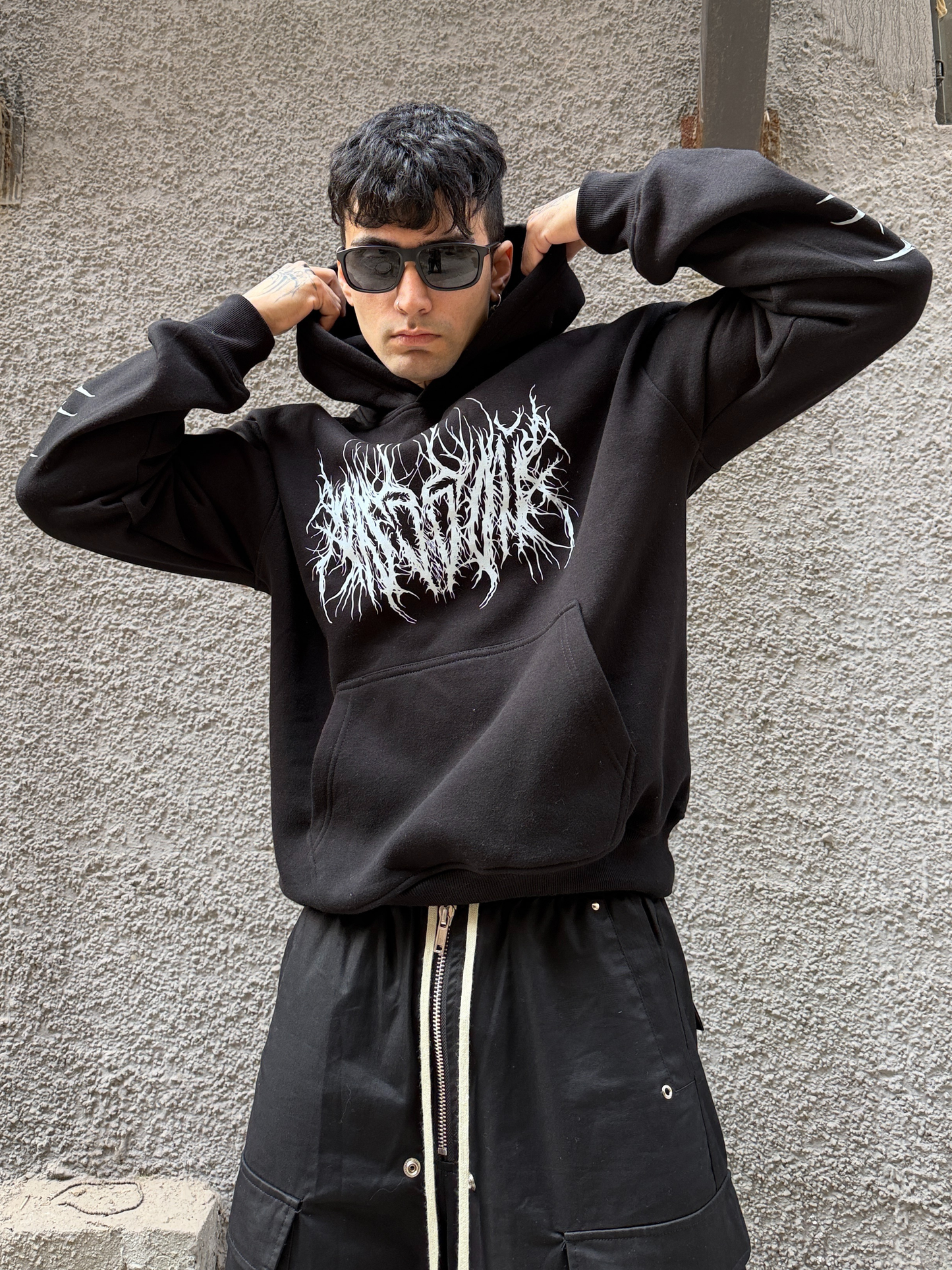 Lost Designed Oversized Hoodie