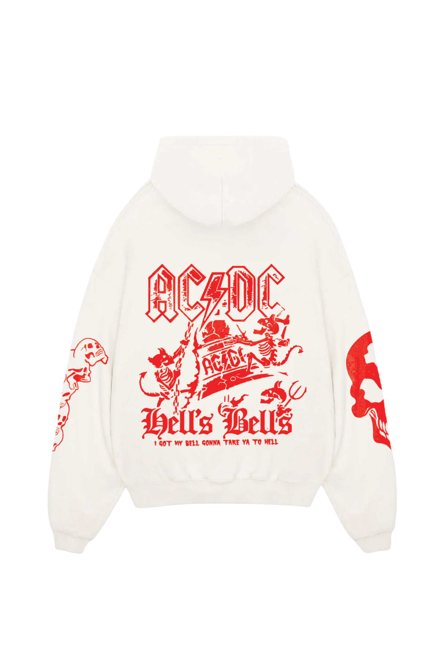 ACDC Designed Oversized Hoodie