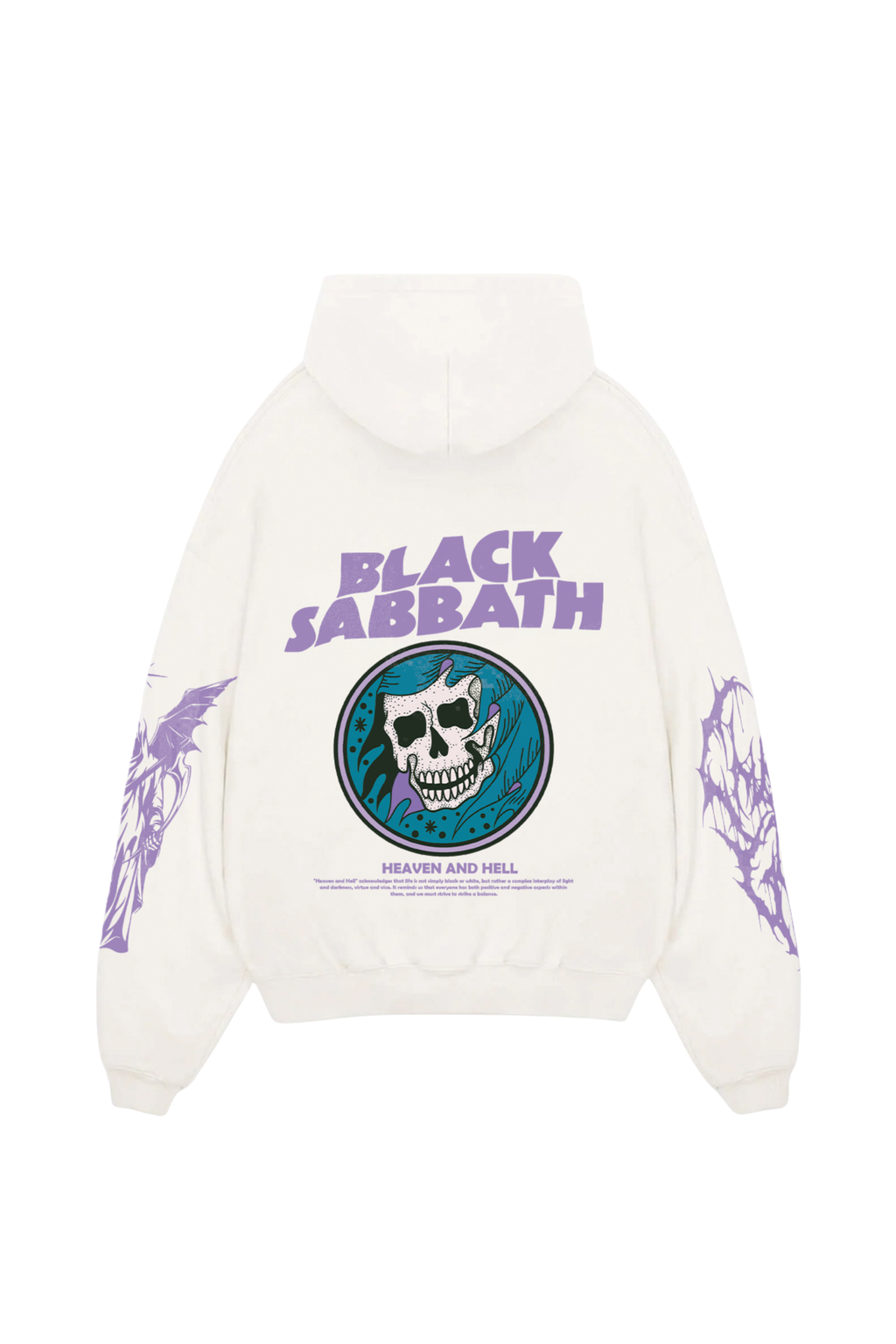 The Black Sabbath Designed Oversized Hoodie