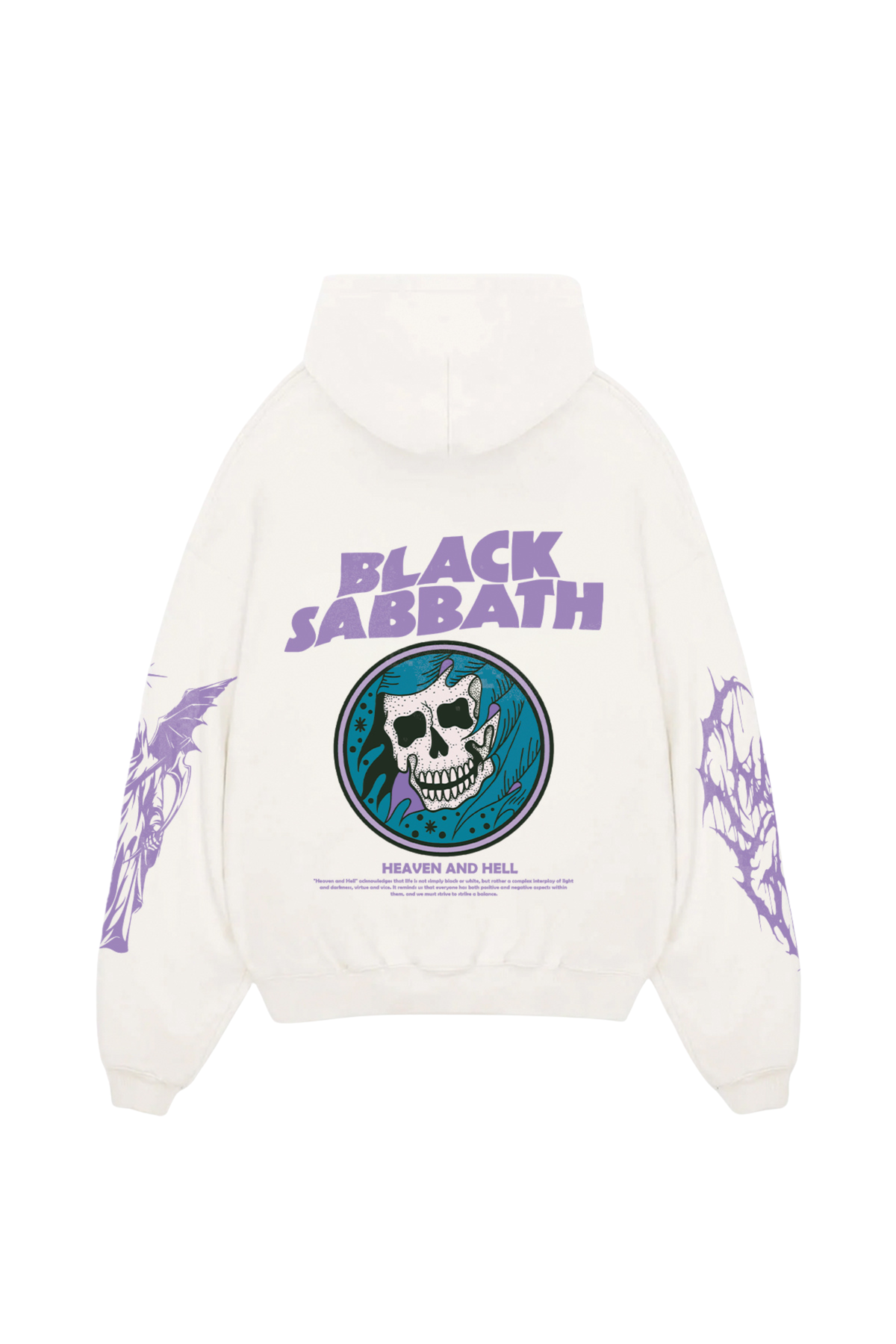 The Black Sabbath Designed Oversized Hoodie