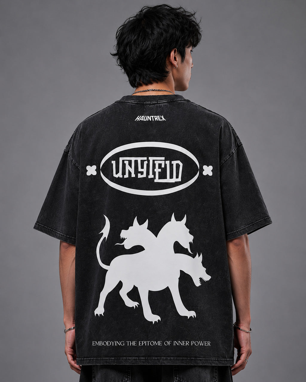 Unwavering Strength Designed Vintage Oversized T-shirt