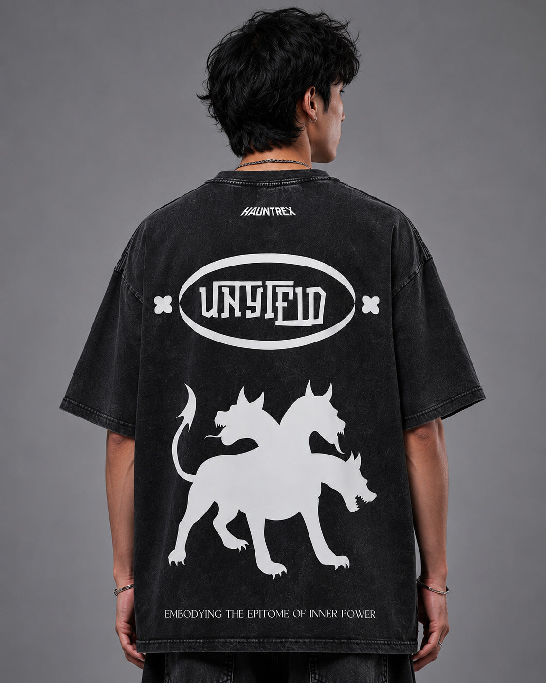 Unwavering Strength Designed Vintage Oversized T-shirt