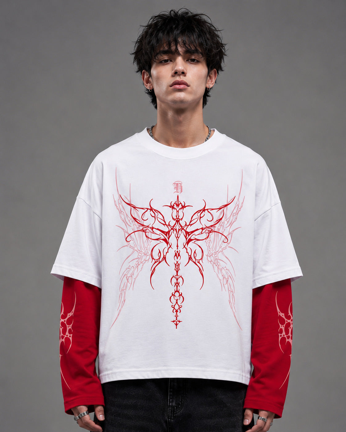 Doomline W&R LS Oversized Tee