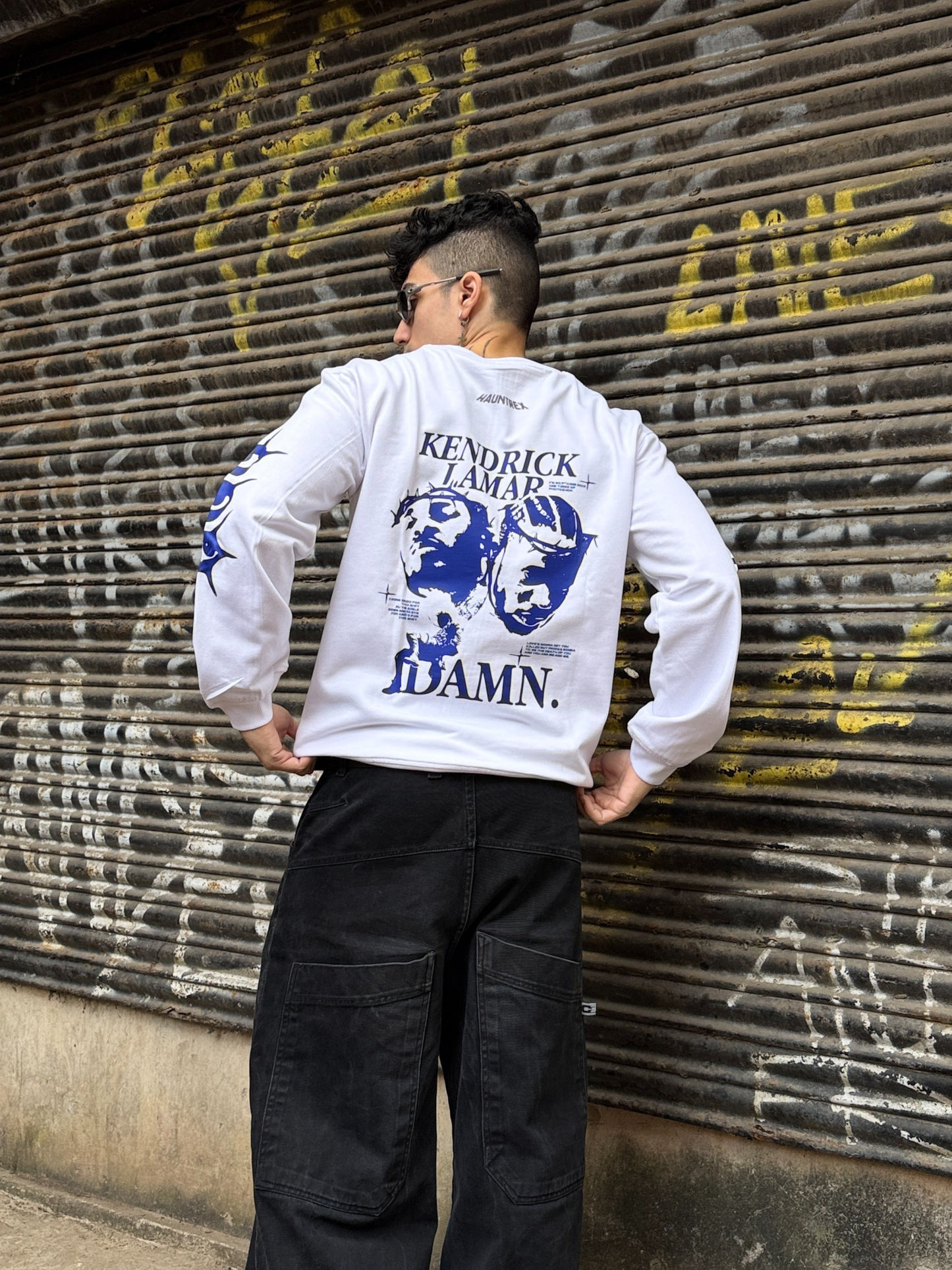 Kendrick Lamar Designed Oversized Sweatshirt