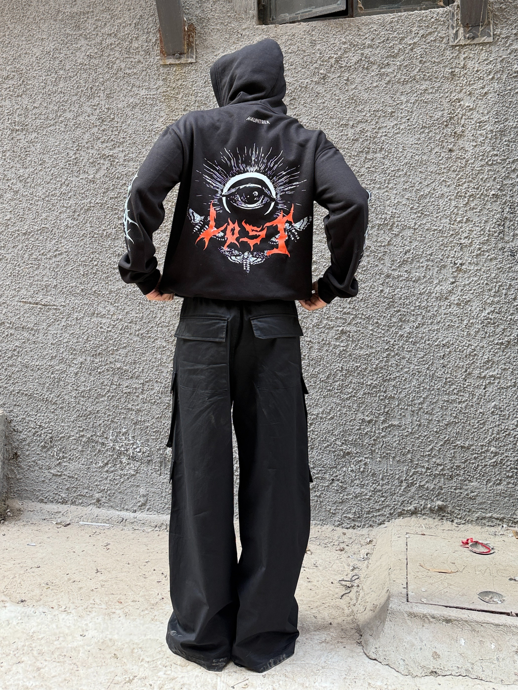 Lost Designed Oversized Hoodie