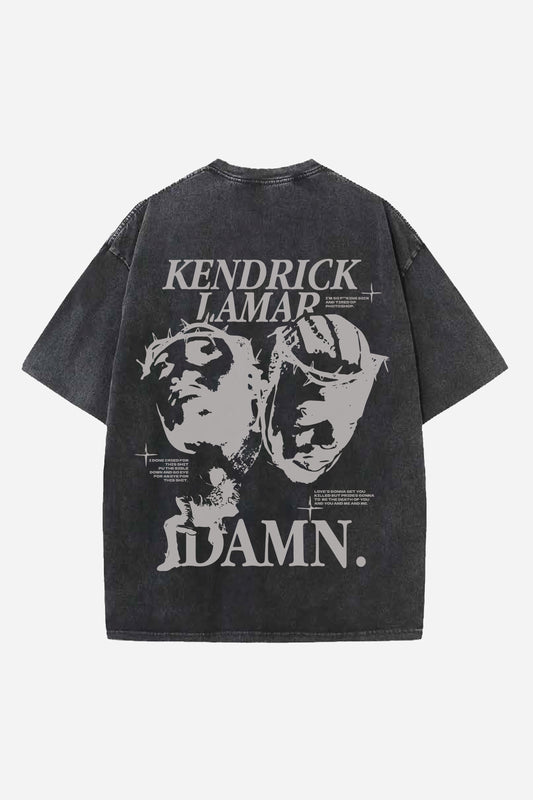 Kendrick Lamar Designed Vintage Oversized T-shirt