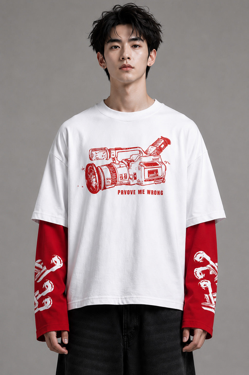 I Ain't Taking You BS W&R LS Oversized Tee