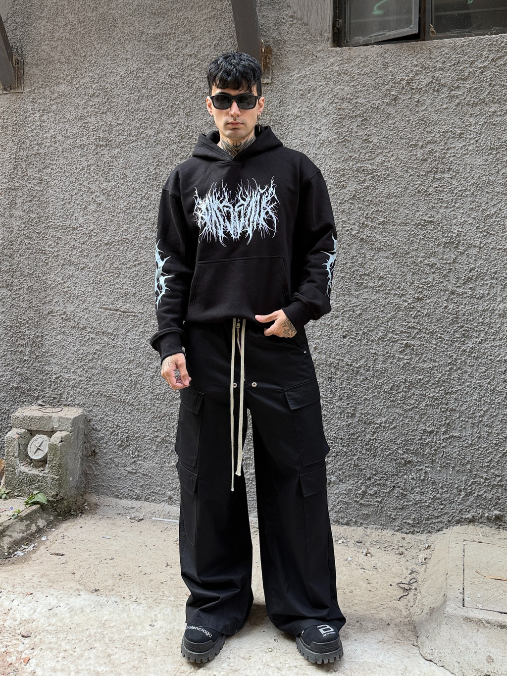 Lost Designed Oversized Hoodie