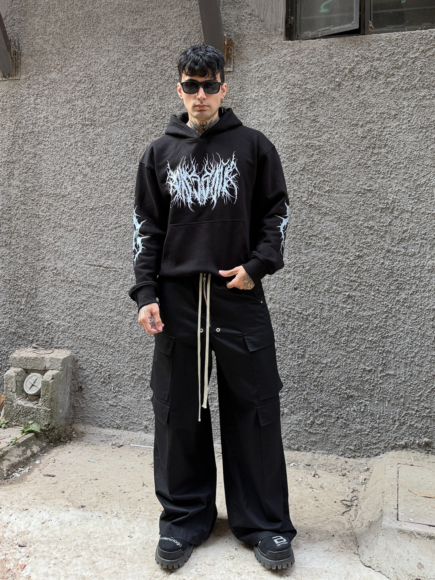 Lost Designed Oversized Hoodie