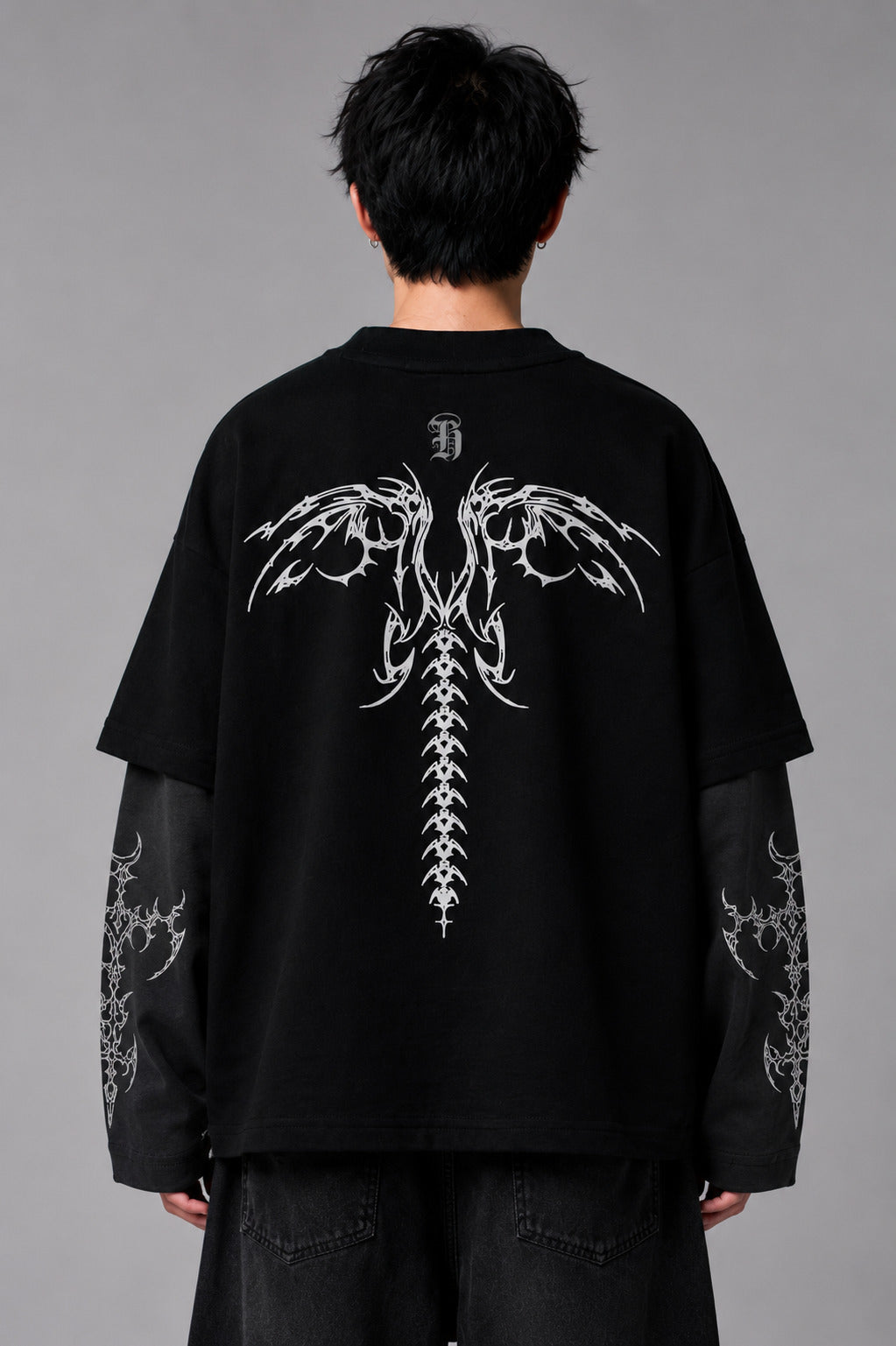Cursed Citadel LS Oversized  Tee