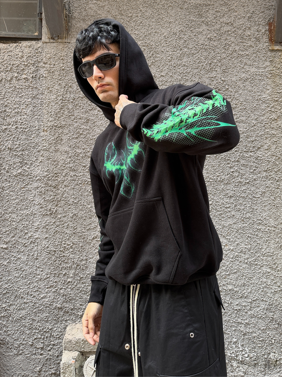 Rage Designed Oversized Hoodie