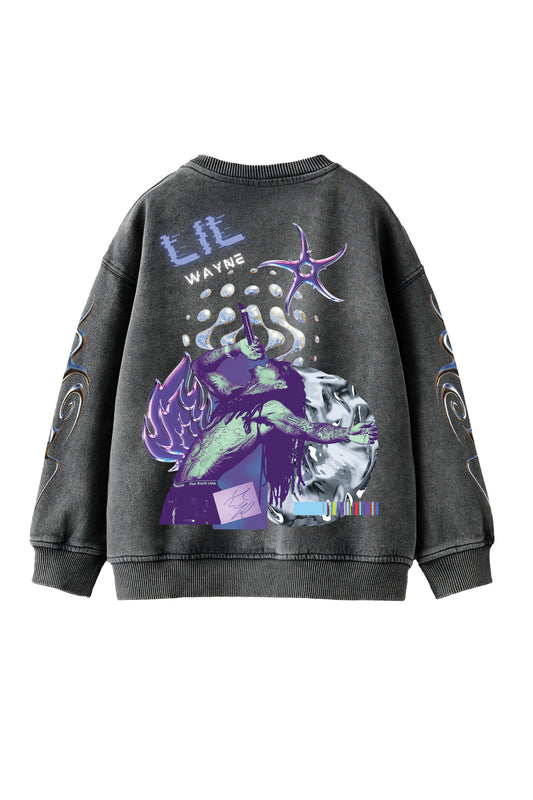 Lil Wayne Designed Oversized Sweatshirt