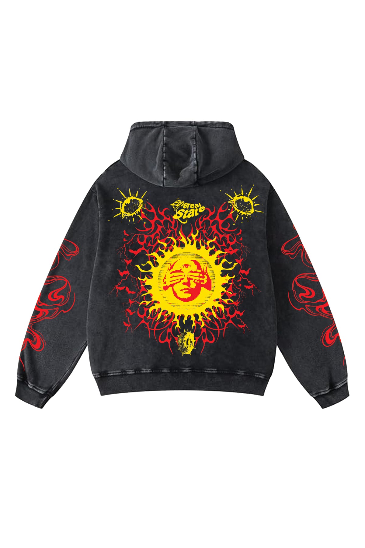 Ethereal State Designed Oversized Hoodie