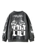 Born To Stand Out Designed Oversized Sweatshirt