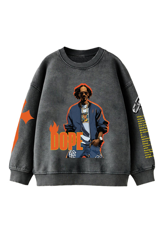 Snoop Dogg Designed Oversized Sweatshirt