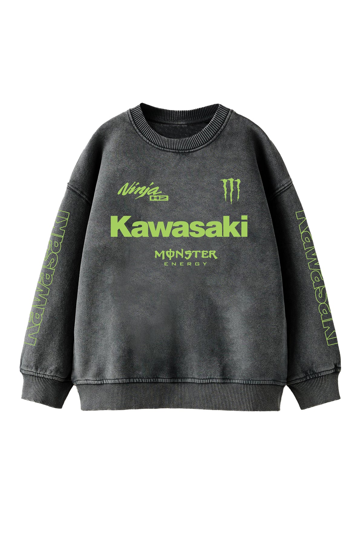 Kawasaki Designed Oversized Sweatshirt