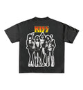 Kiss Designed Oversized Tee