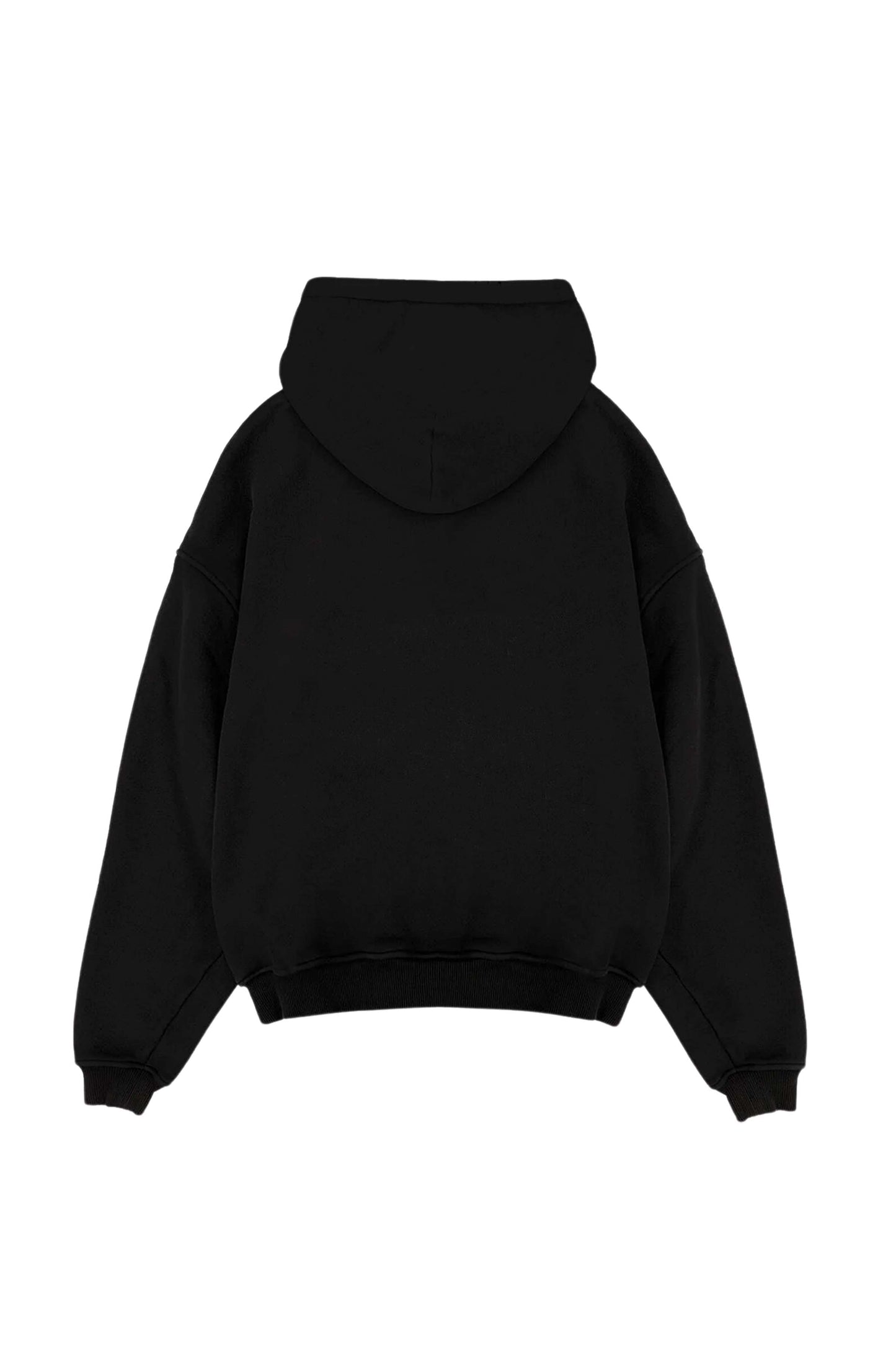 Dark Black Oversized Hoodie