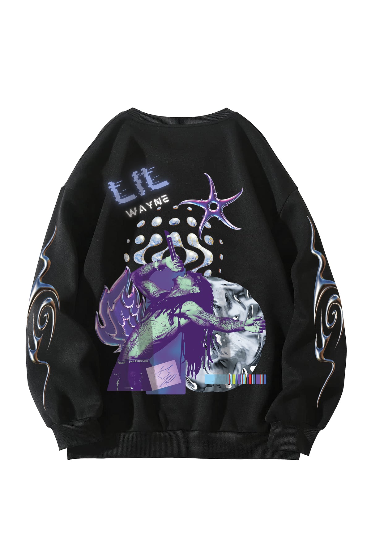 Lil Wayne Designed Oversized Sweatshirt
