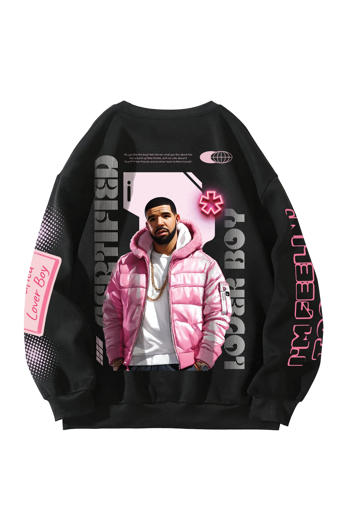 Drake Designed Oversized Sweatshirt