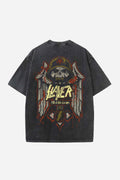 Slayer Designed Vintage Oversized T-shirt