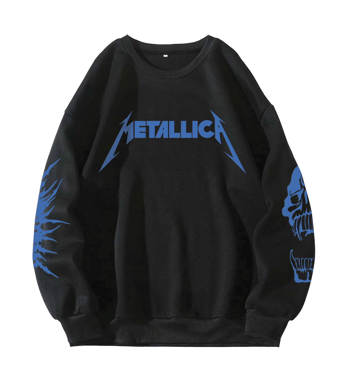 Metallica Designed Oversized Sweatshirt Hauntrex