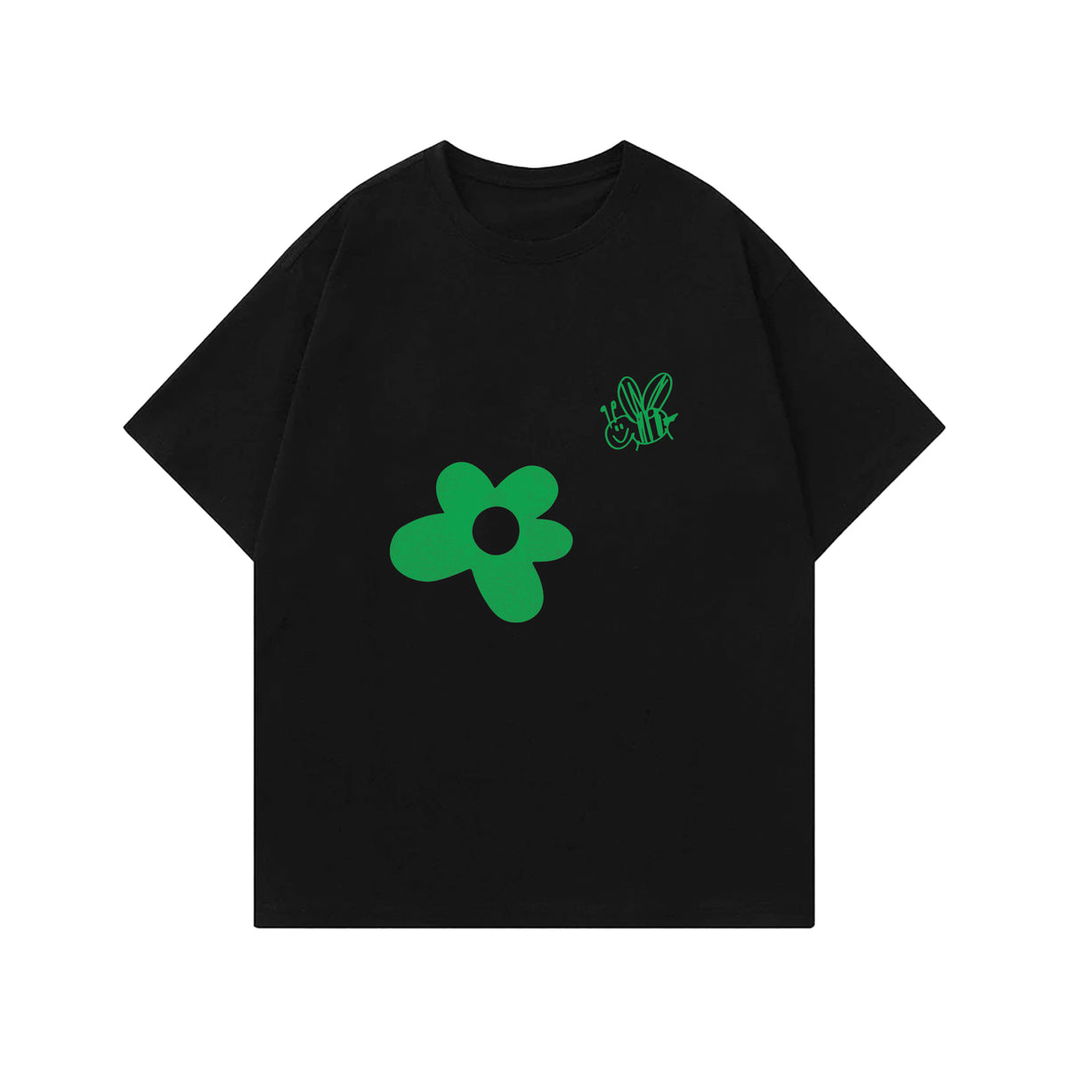 The Anxiety Club Designed Oversized T-shirt