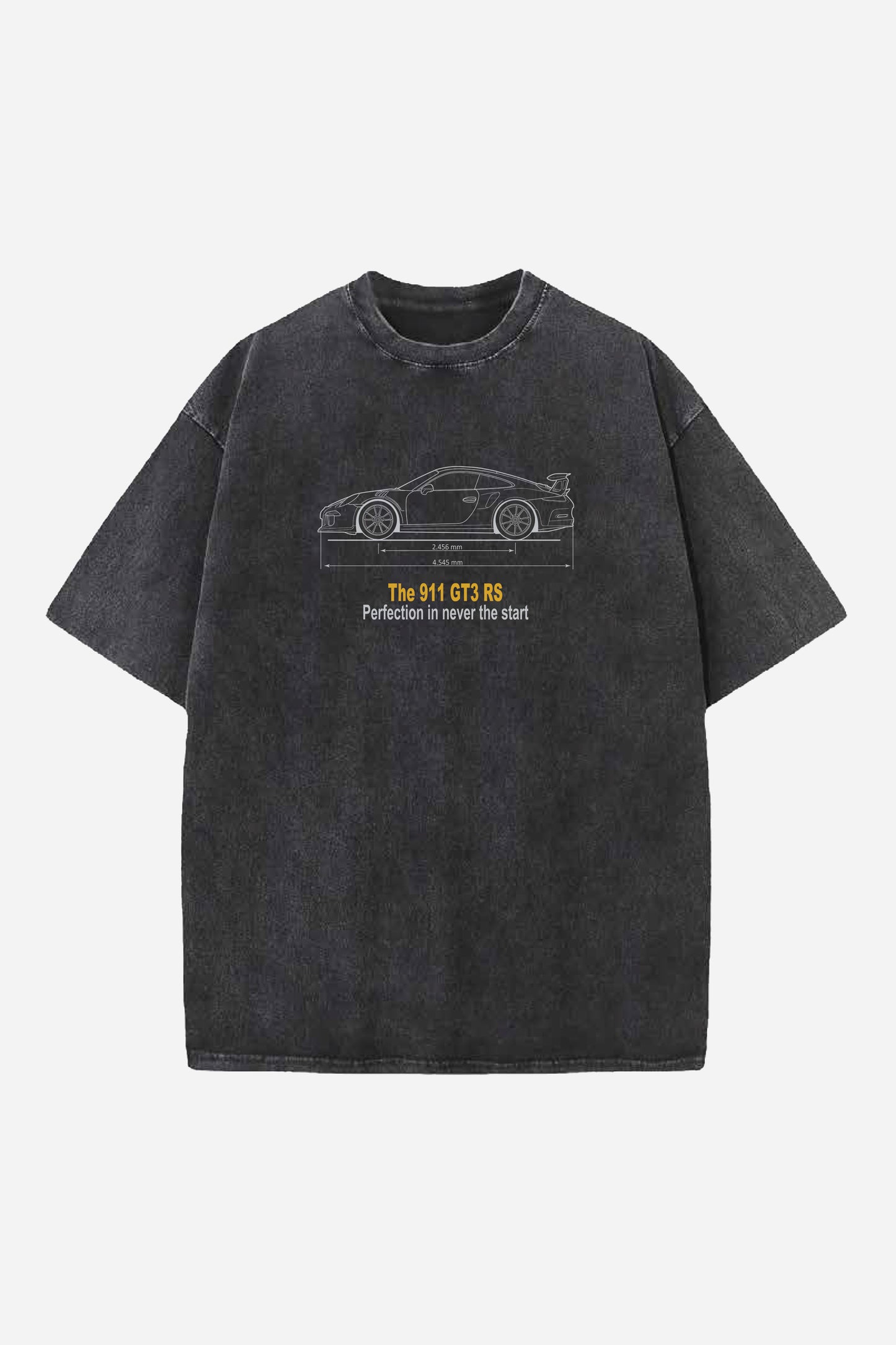 Porsche911 Designed Vintage Oversized T-shirt