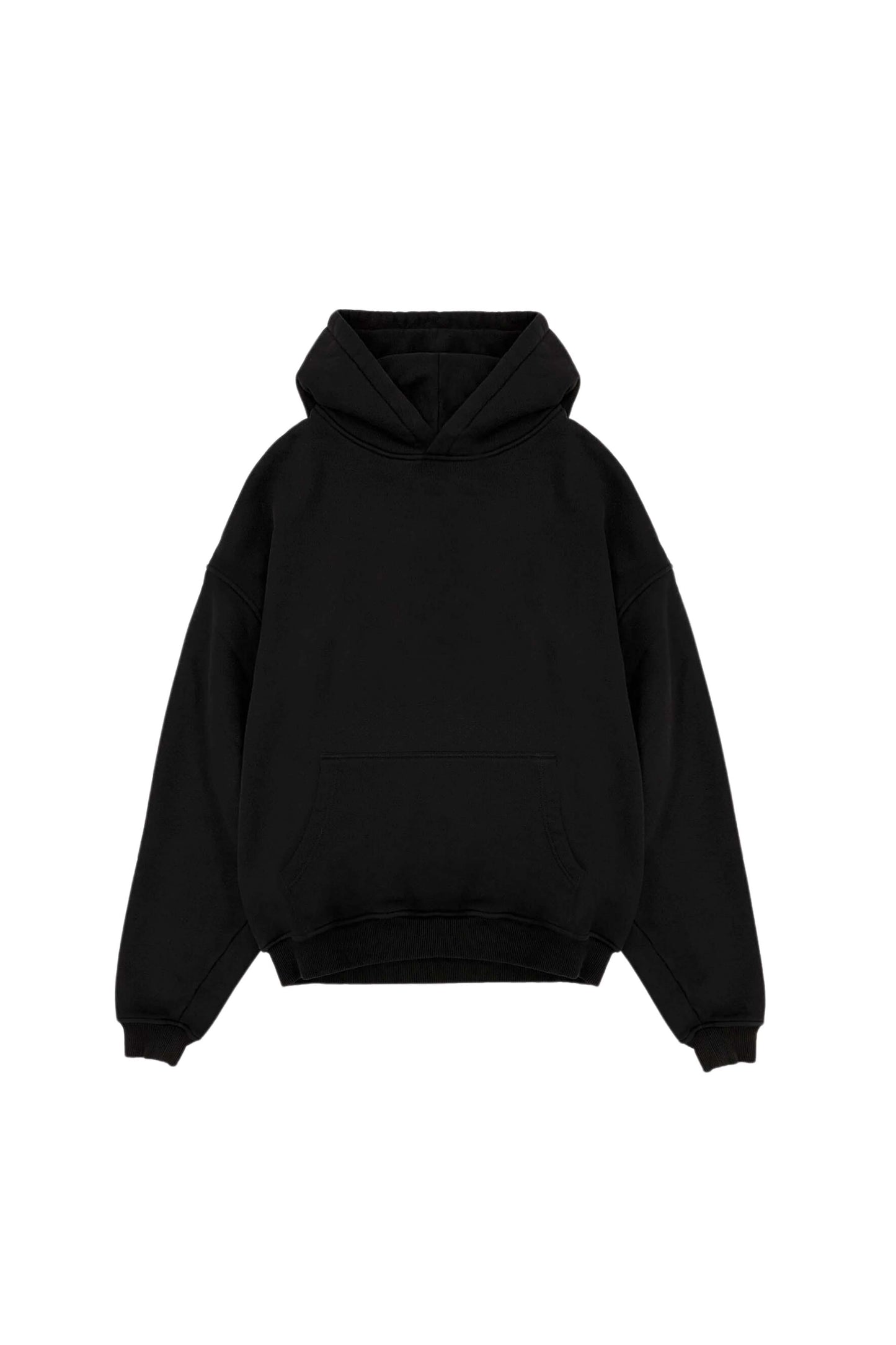 Dark Black Oversized Hoodie