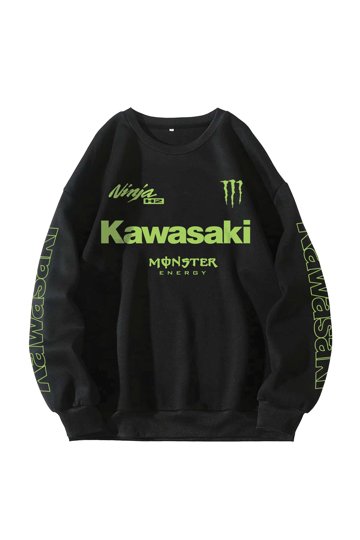 Kawasaki Designed Oversized Sweatshirt