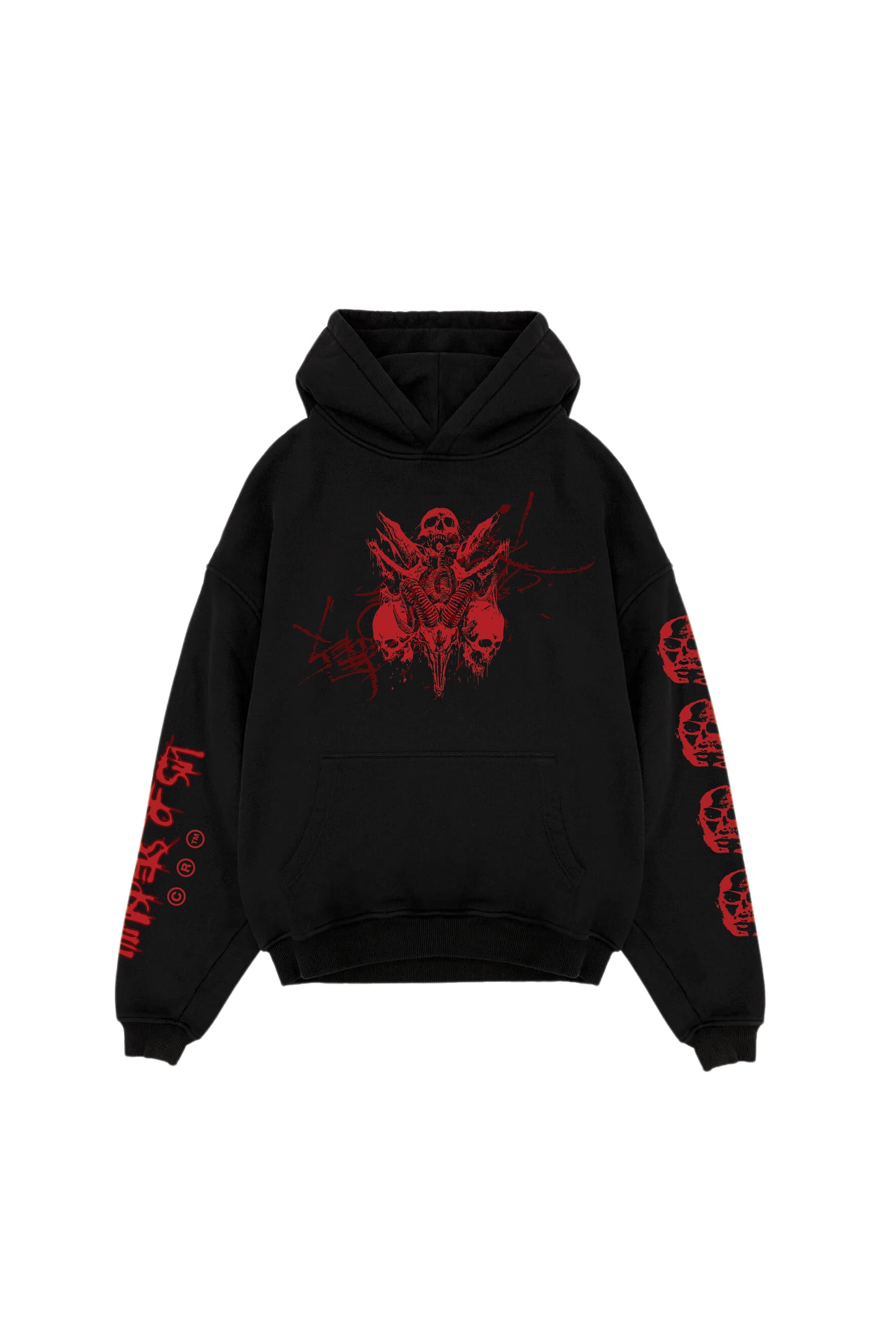 Dreadlord Designed Oversized Hoodie