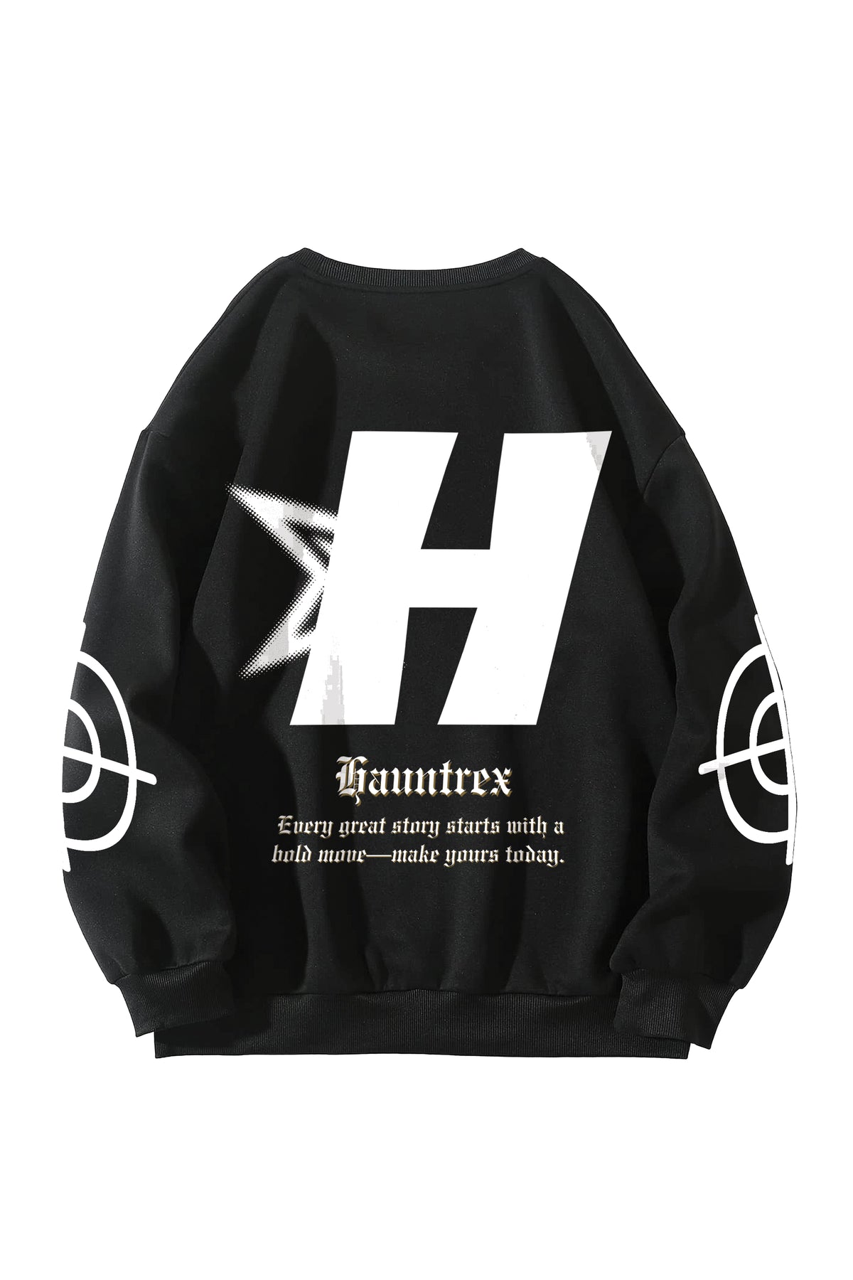 Bold Is Beautiful Designed Oversized Sweatshirt