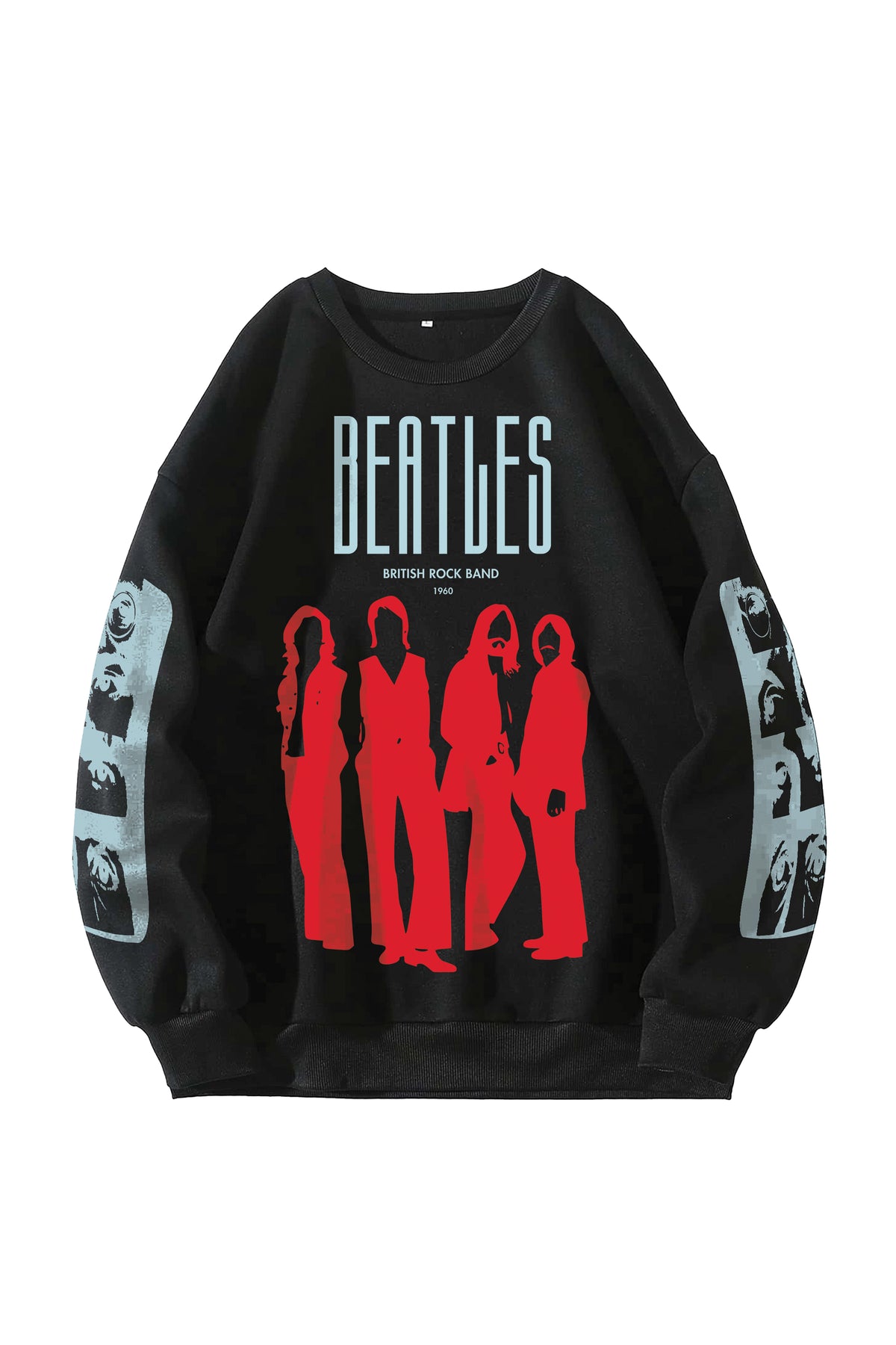 The Beatles Designed Oversized Sweatshirt