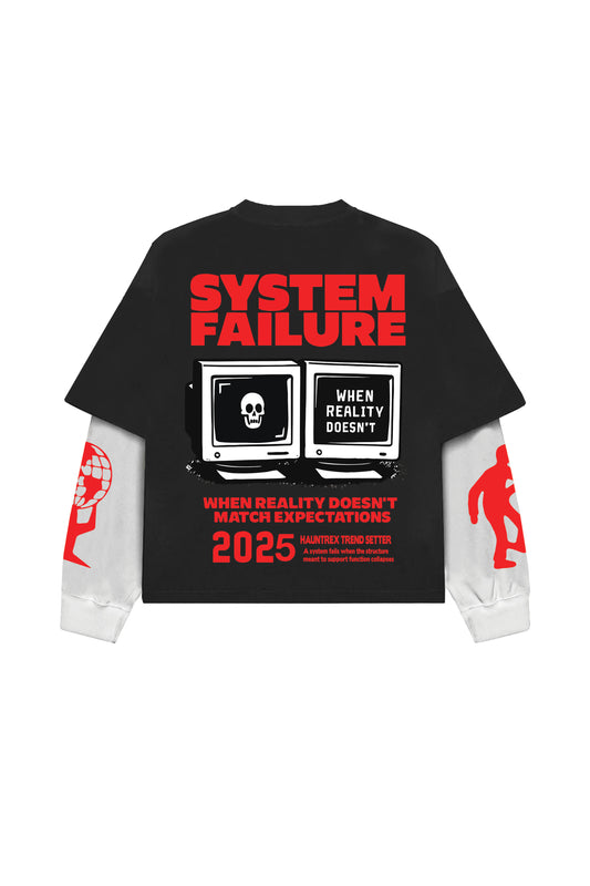 Cancel Culture B&W LS Oversized Tee