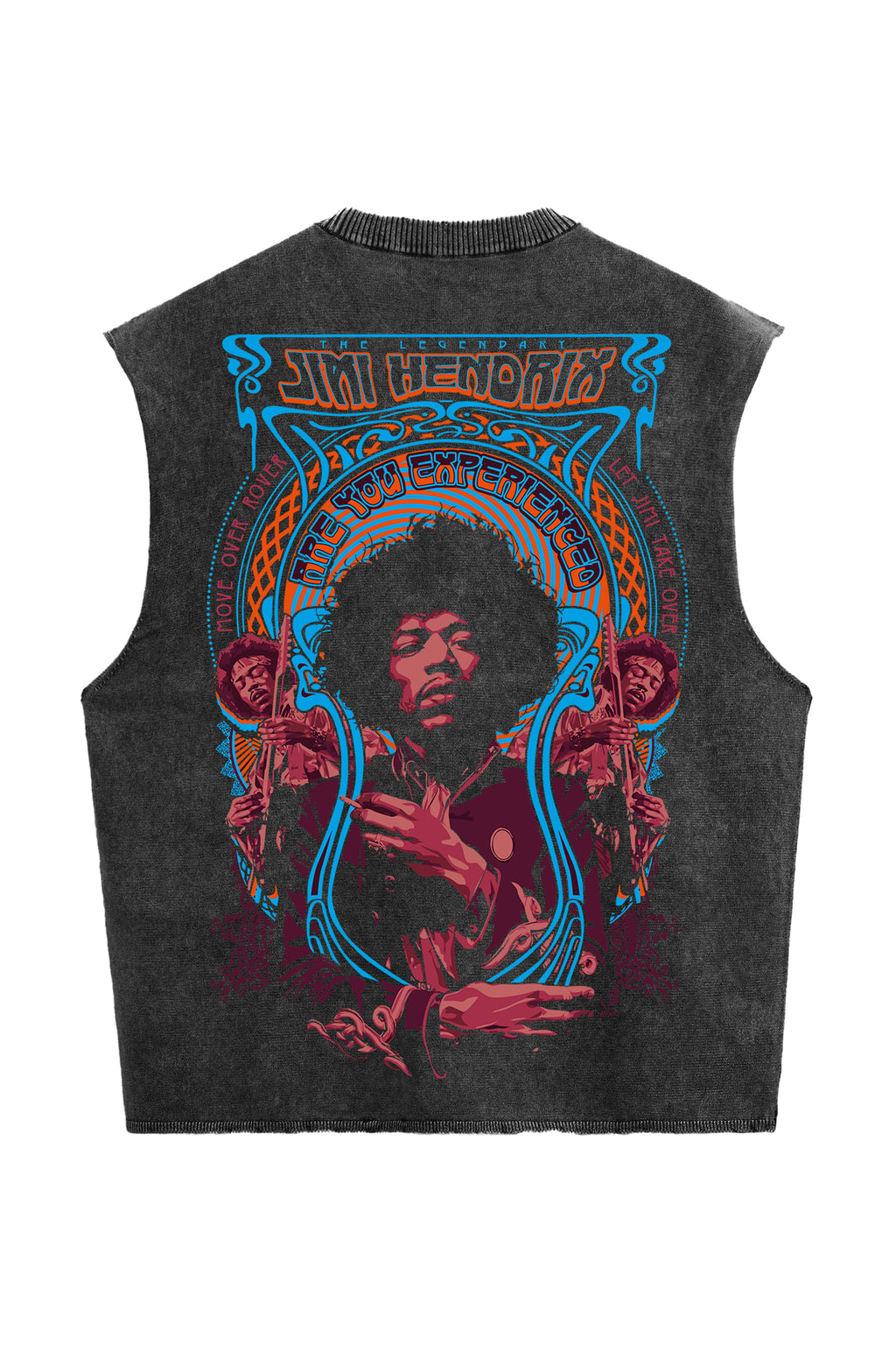 Jimi Hendrix Designed Vintage Oversized Tank