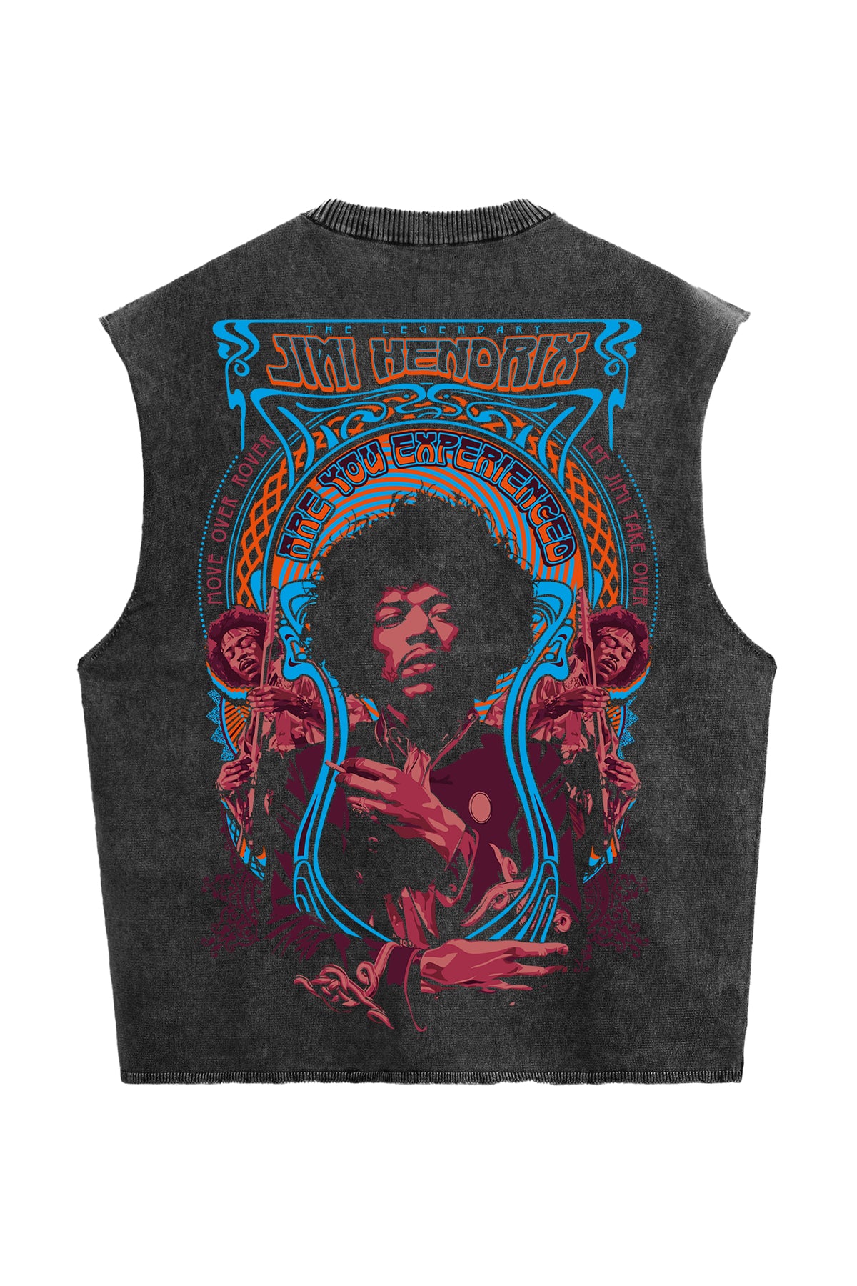 Jimi Hendrix Designed Vintage Oversized Tank