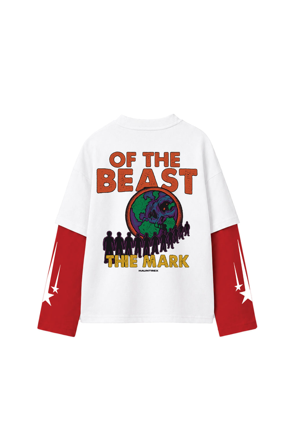 Of The Beast W&R LS Oversized Tee