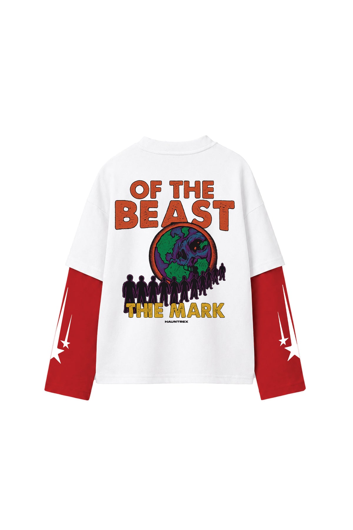 Of The Beast W&R LS Oversized Tee