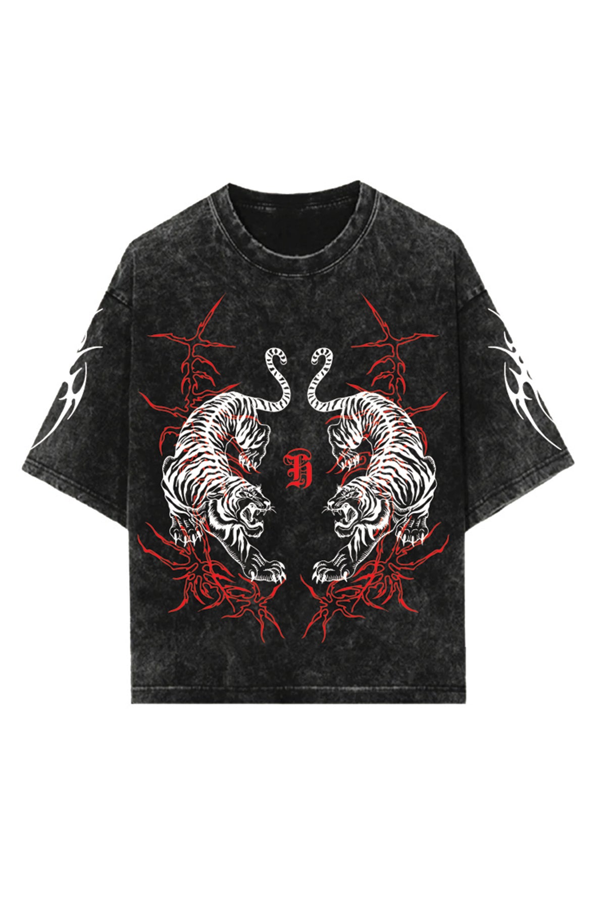 Serpent Clash Oversized Tee