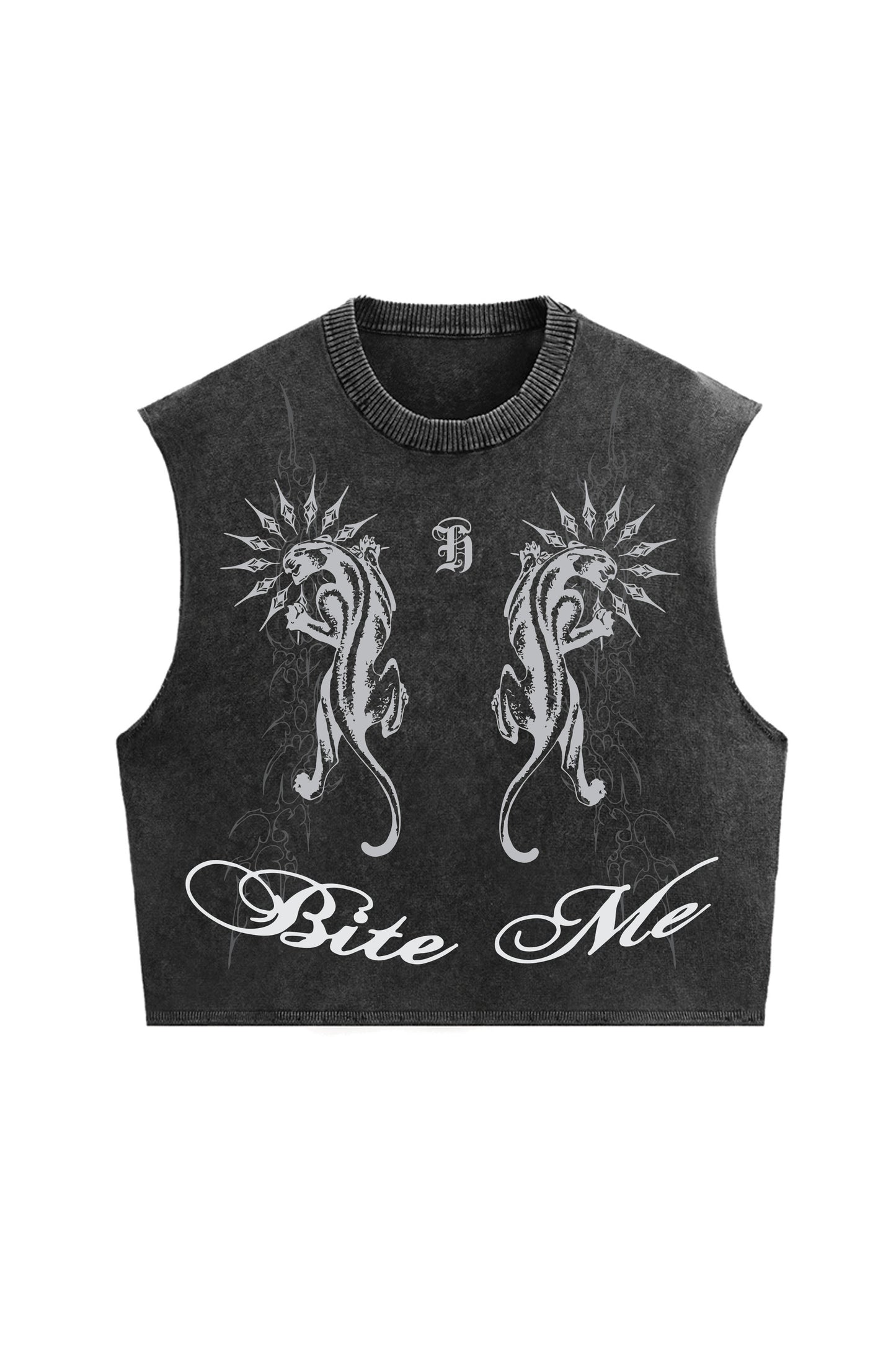 Blackspier Designed Vintage Oversized Vest